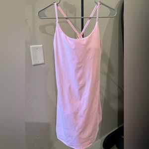 Pink Strappy Dress